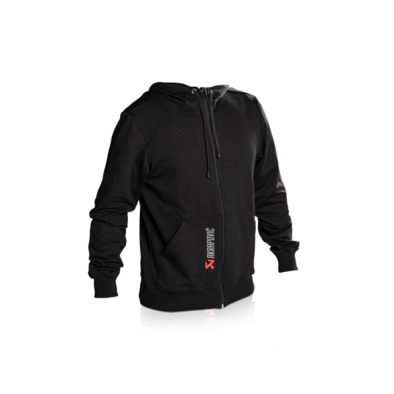 Akrapovic Mens Akrapovic Logo Black Hoodie – M