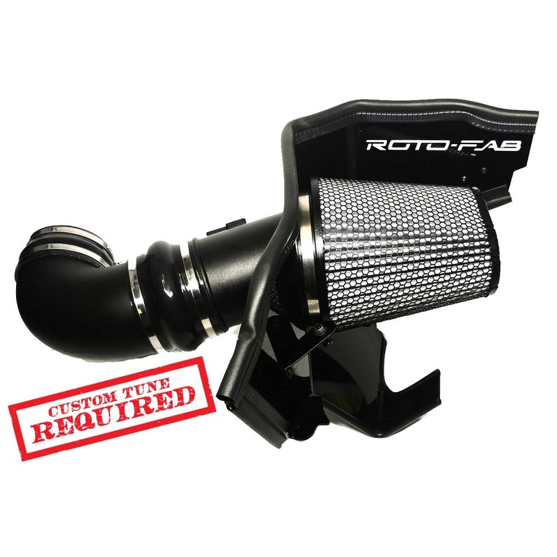 Roto Fab 2016-23 Camaro SS With Whipple Supercharger Cold Air Intake With Dry Filter