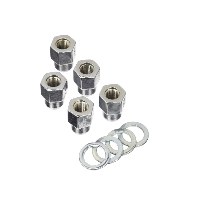 Weld Open End Lug Nuts w/Centered Washers 7/16in. RH – 5pk.