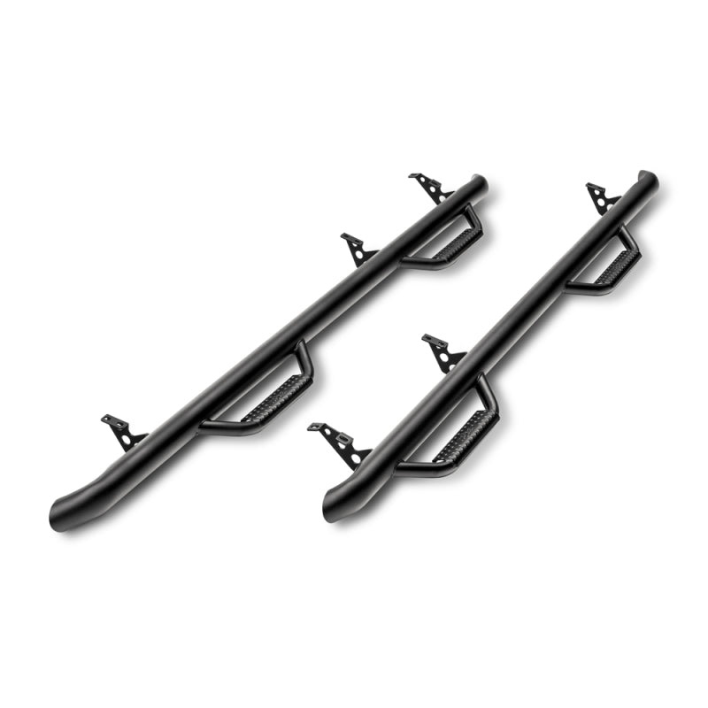 N-Fab Nerf Step 2018 Jeep Wrangler JL SUV 4 Door- Tex. Black – W2W – 3in