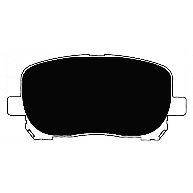 Porterfield Brake Pads for 2004 PONTIAC VIBE