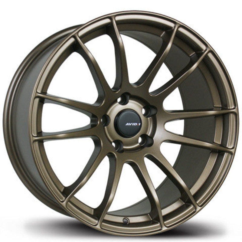 Avid.1 AV-20 17×9 5×114.3 +35 Matte Bronze Wheel – Universal