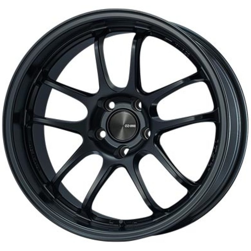Enkei PF01EVO 18×10.5 22mm Offset 5×114.3 75mm Bore Matte Black Wheel Special Order / No Cancel