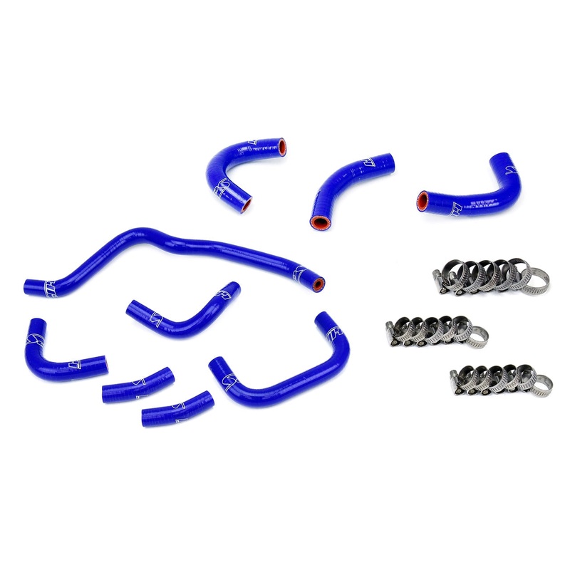 HPS Silicone Oil Cooler and Throttle Body Coolant Kit | 2000 – 2005 Honda S2000 (57-2079-BLUE)