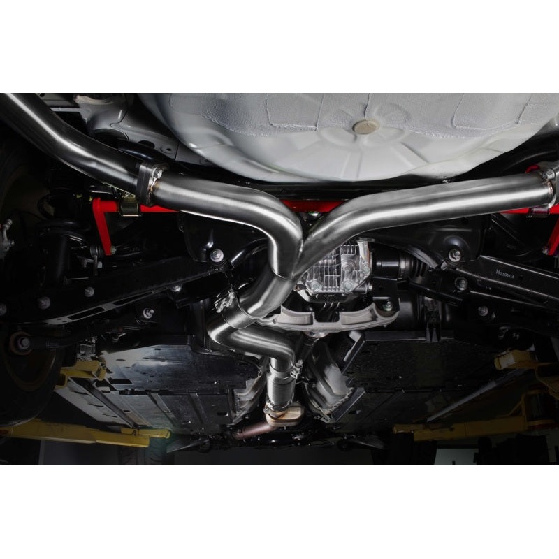PERRIN 22-25 Subaru WRX Stainless Steel Midpipe w/Resonator 3in. (Fits OEM/Aftermarket Mufflers)