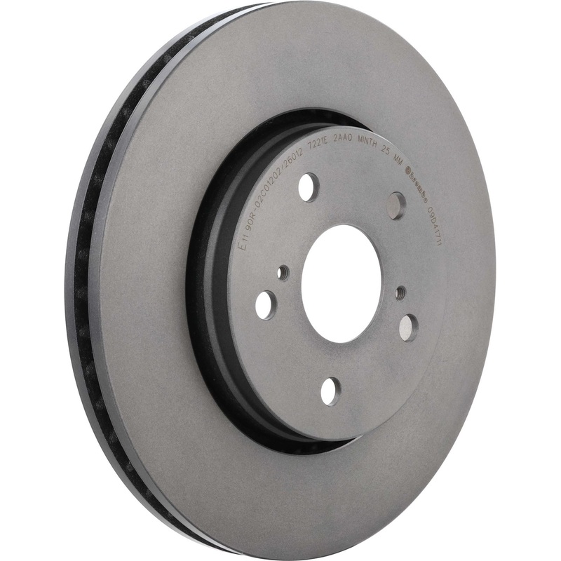 PRIME UV Coated Front Disc Brake Rotor – 09.D417.11