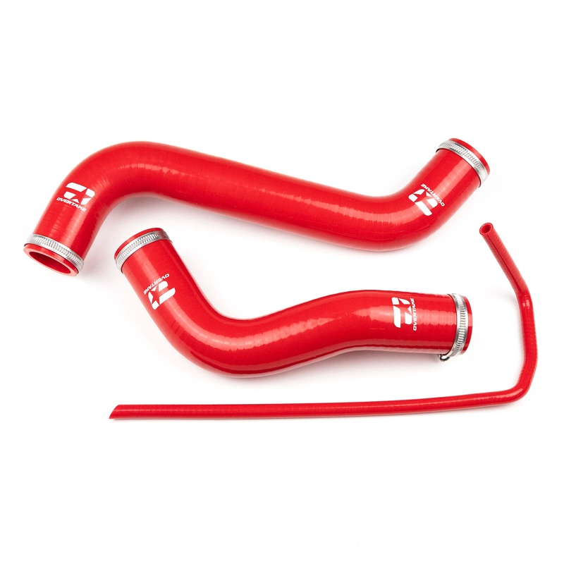 Overtake [22-25 WRX] Radiator Hose Kit – Red/Black | A10260