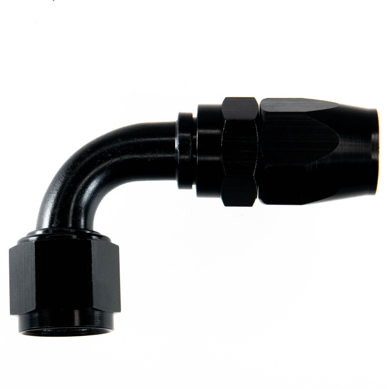 Fragola -8 AN 90 Hose End 229008-BL