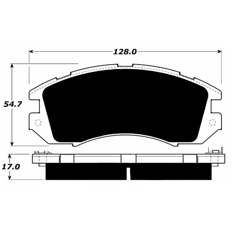 Porterfield Brake Pads for 1994 SUBARU IMPREZA WAGON Rear Drum Brakes