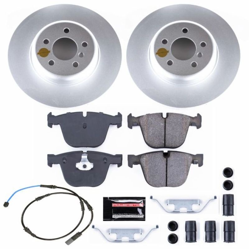 PowerStop Power Stop 10-17 BMW 535i GT Rear Z23 Evolution Sport Coated Brake Kit