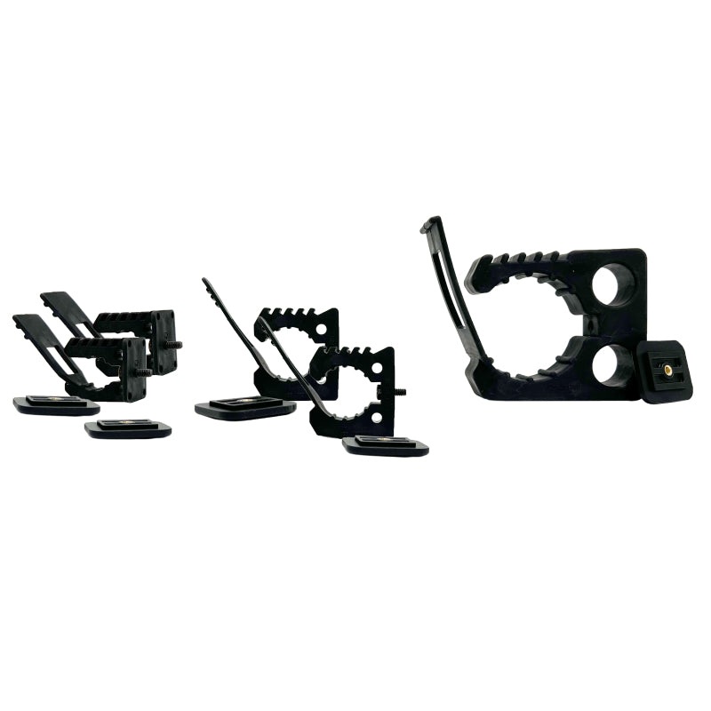Putco Full Set of MOLLE Mount Grip kit (Set of 5 – x2 Small – x2 Medium – x1 Large)
