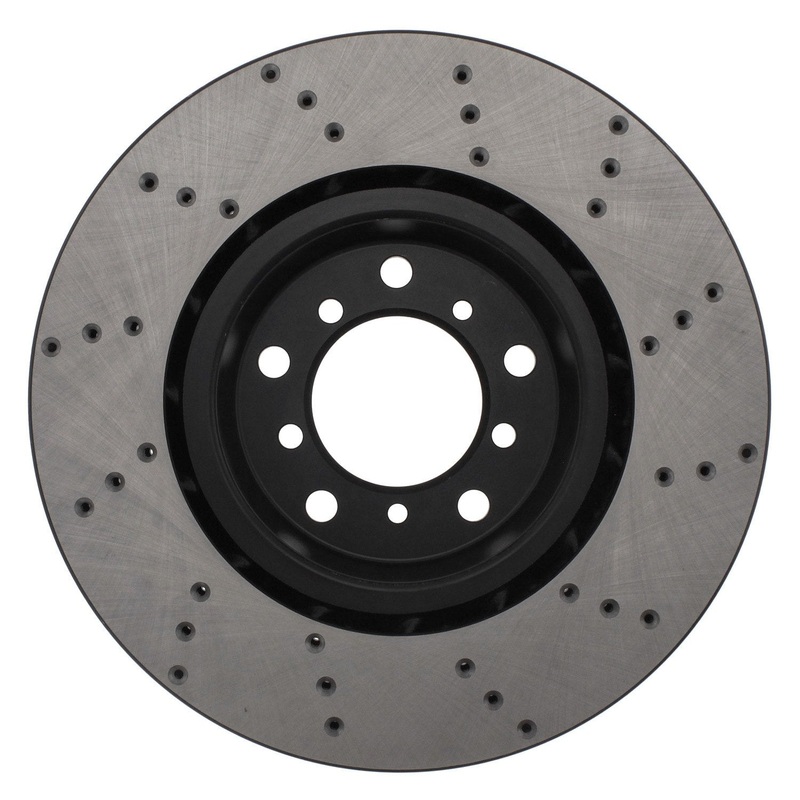StopTech BMW 00-04 M5 (E39) Drilled Left Rear Rotor
