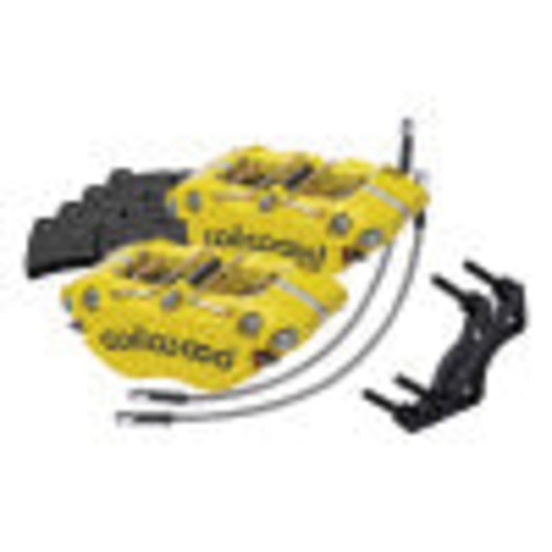 Wilwood 84-89 Porsche 911 Rear Dynapro Caliper Kit 3in MT – Yellow