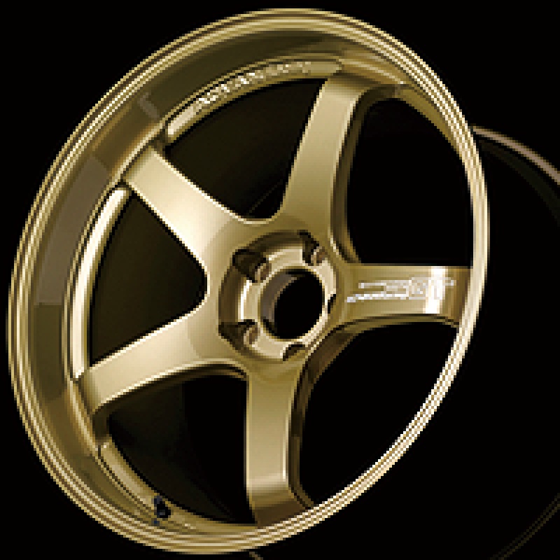 Advan GT Premium Version 18×9.0 +43 5-114.3 Racing Racing Gold Metallic