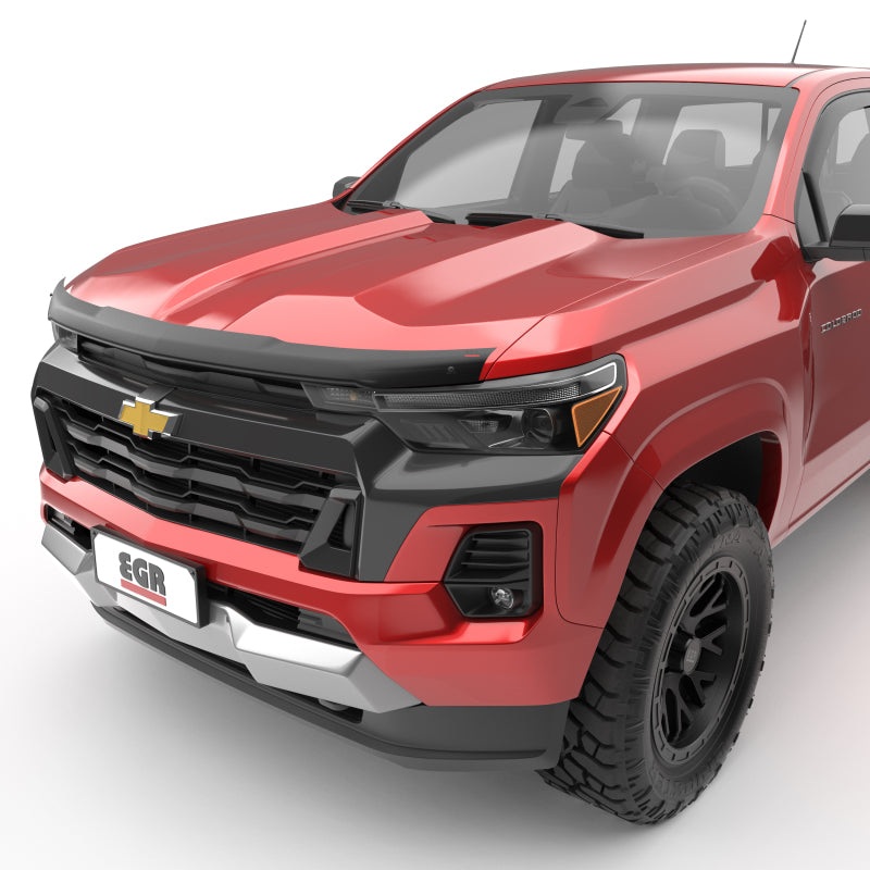 EGR 16-24 Nissan Titan XD Superguard Hood Guard – Matte Black