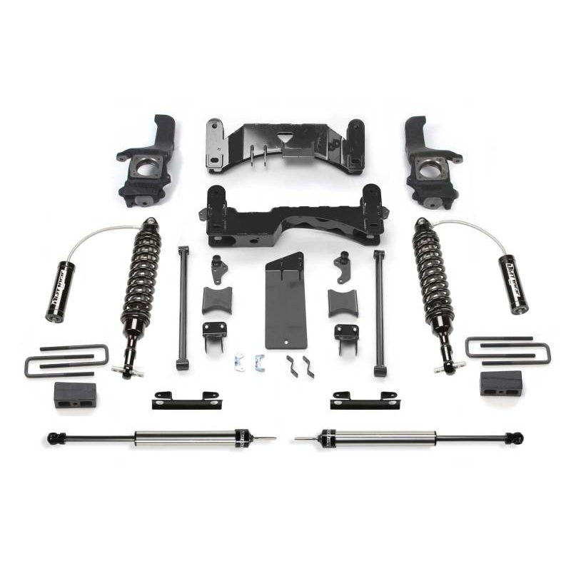 Fabtech 07-15 Toyota Tundra 2/4WD 6in Perf Sys w/Dlss 2.5C/O Resi & Rr Dlss
