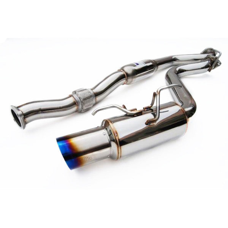 Invidia N1 Single Exit Catback Titanium Tip – 2008-2014 Sedan WRX / 2011-2014 Sedan STI