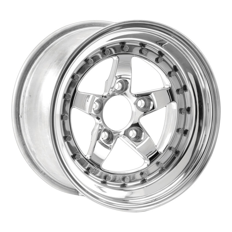 Weld Weldstar 15×10 / 5×4.5 BP / 3.5in. BS Polished Wheel – Non-Beadlock