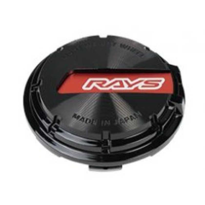 Gram Lights 57CR/57DR Center Caps – Black/Red