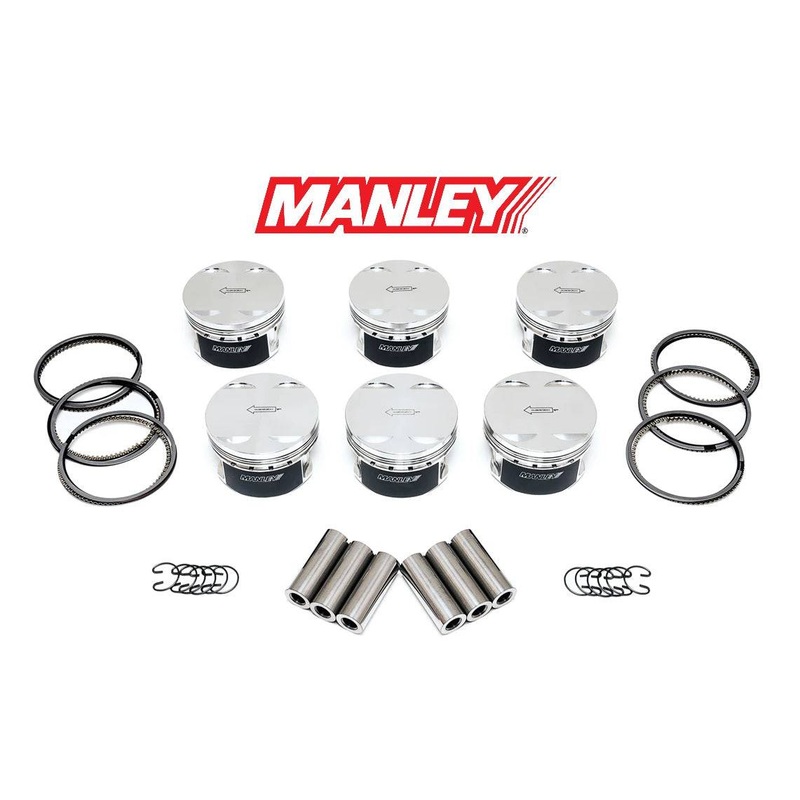 Manley PLATINUM SERIES Forged Pistons Set BMW 135i 335i 335is 535i Z4 35i N54B30 07-13 84mm STD -16.5cc 10.2:1