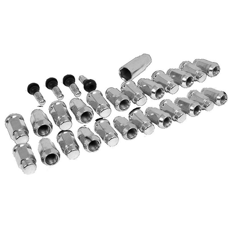 Race Star 14mmx1.50 Closed End Acorn Deluxe Lug Kit (3/4 Hex) – 24 PK
