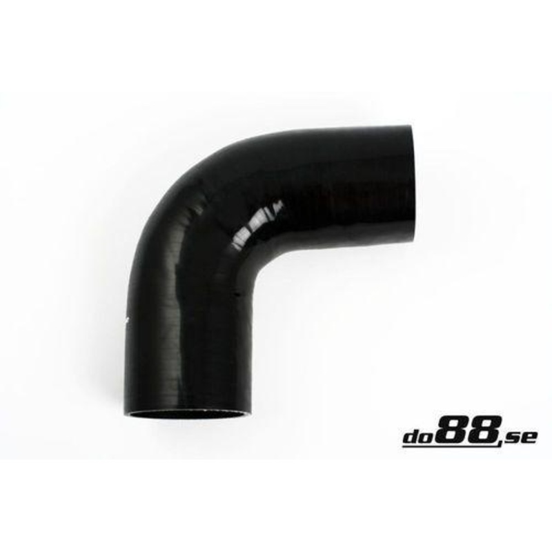 Silicone Hose Black 90 degree 3,25” (83mm)