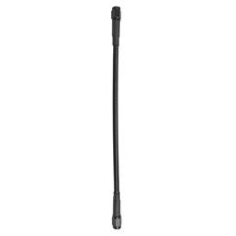 Fragola -3AN Black Covered Assembly Straight x Straight 30in