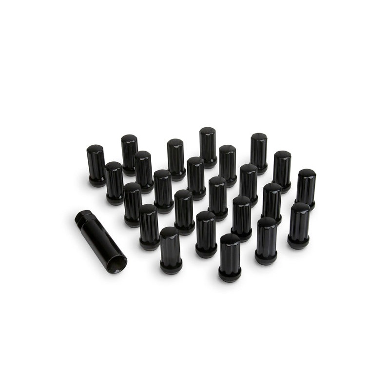 ICON Alloys Lug Nut Kit Black – 14×1.5 – 24 Lug Nuts w/ Key