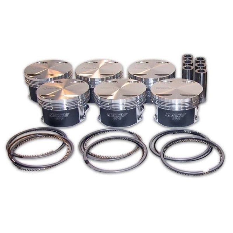 Manley Turbo Tuff Forged Pistons NISSAN GTR VR38DETT 88.4mm Stroker 99mm +3.5mm -2 cc 9.9:1