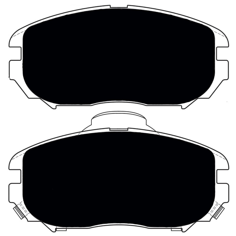 Porterfield Brake Pads for 2010 CHEVROLET EQUINOX