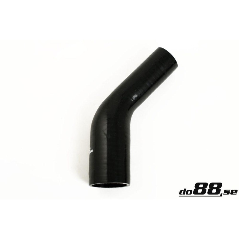 Silicone Hose Black 45 degree 1,5 – 2” (38-51mm)