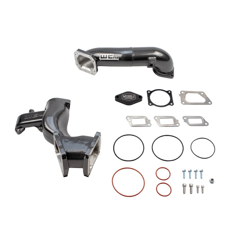 Wehrli 11-16 Chevrolet 6.6L LML Duramax High Flow Y-Bridge Kit – Deore Gold