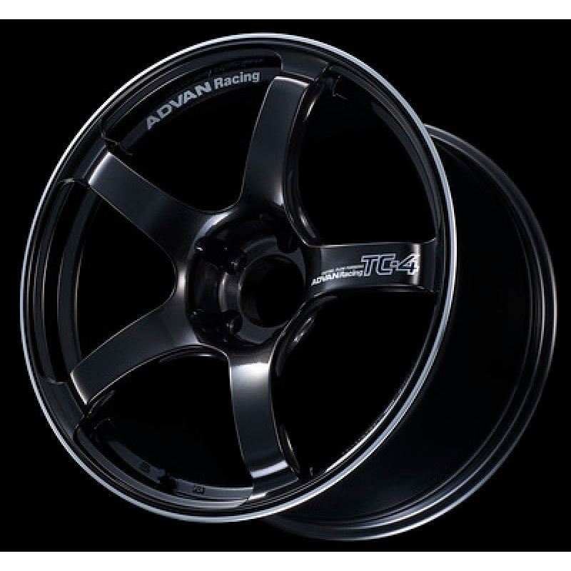 Advan TC4 17×7.5 +35 4-100 Black Gunmetallic & Ring Wheel