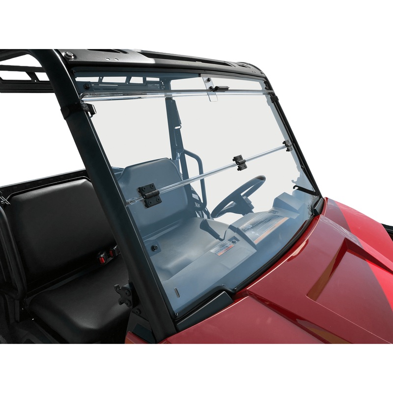 Folding Windshield by Open Trail