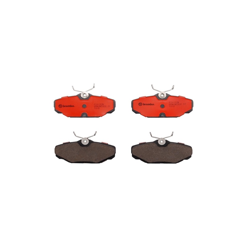 PRIME Ceramic Rear Disc Brake Pad Set – P24132N