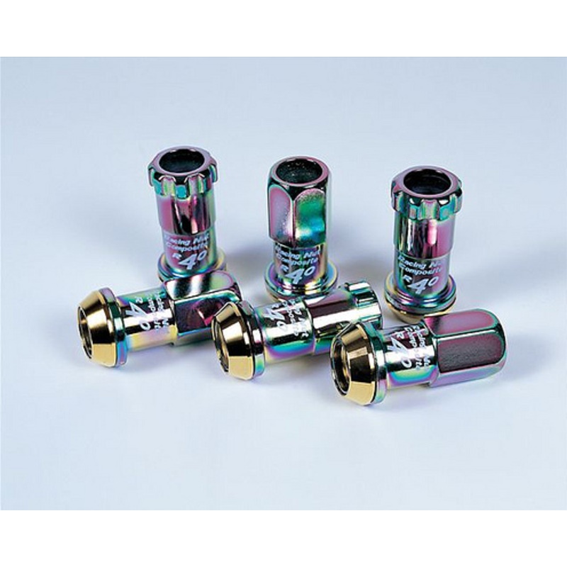 Project Kics R40 Lug Set 12×1.50 Neo Chrome (20 Piece Set)