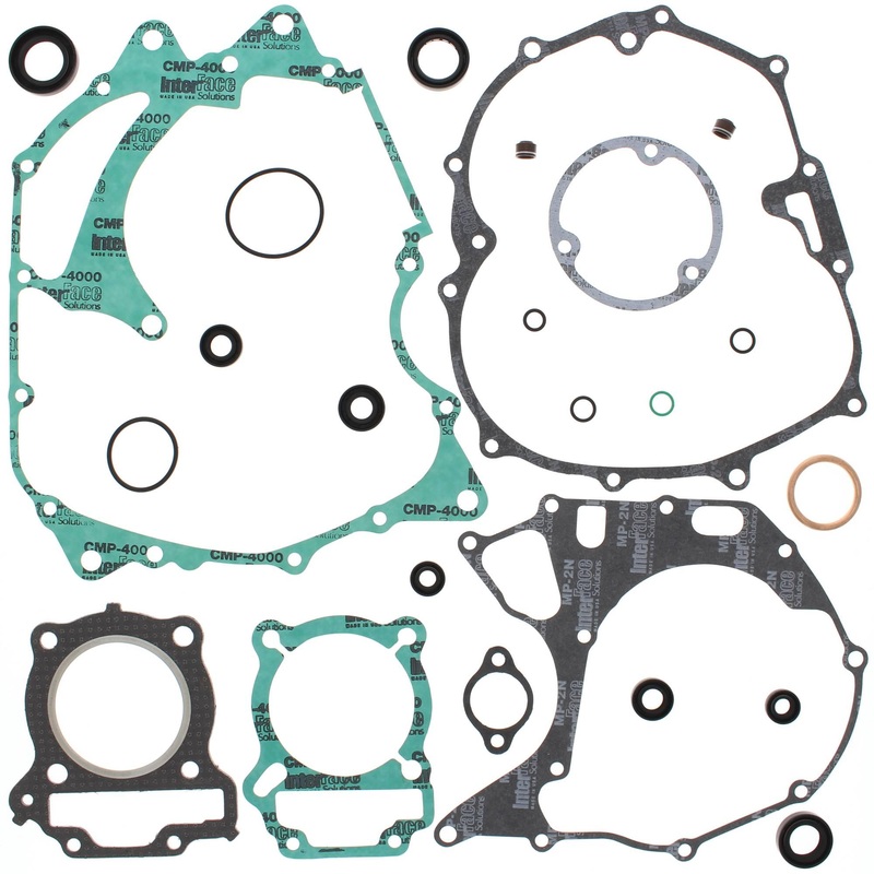 Vertex 811817 Gaskets 90-91 Honda TRX200 Complete Gasket Kit w/ Oil Seals