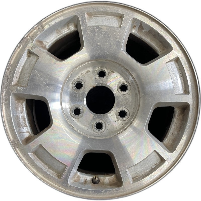 17″ AVALANCHE 1500 07-10 17×7.5″ aluminum 5 spoke single groove in each spoke opt P46 Original OEM Wheel Rim