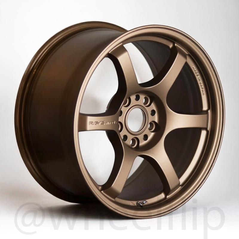 Gram Lights 57DR 17×9 +38 5×100 Bronze (SET)