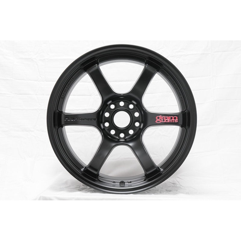 Gram Lights 57DR 19×9.5 +35 5-120 Semi Gloss Black Wheel