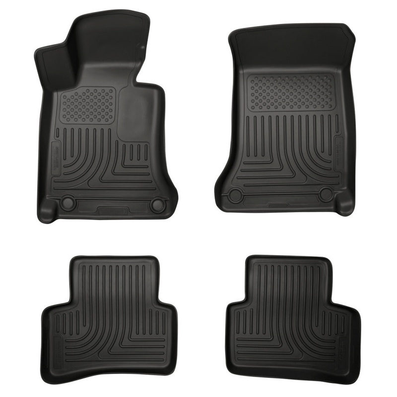 Husky Liners 2012 Mercedes C-Class WeatherBeater Combo Black Floor Liners