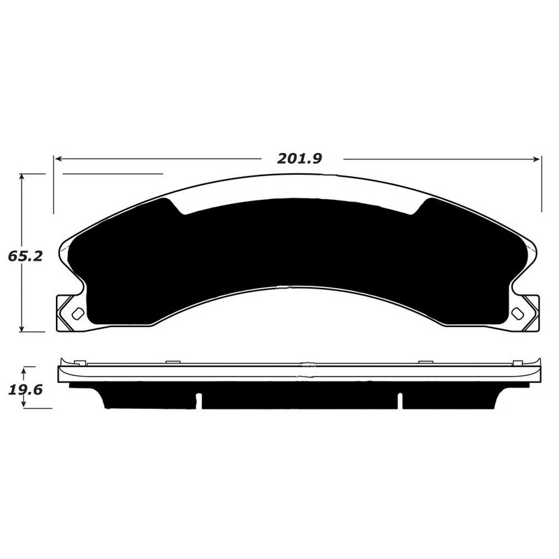 Porterfield Brake Pads for 2014 NISSAN NV1500