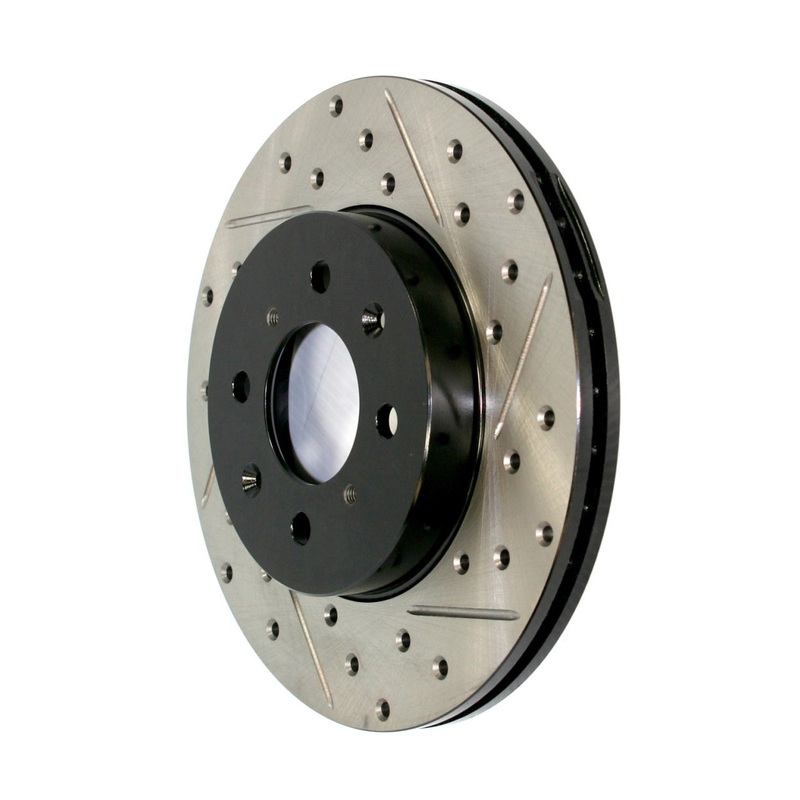 StopTech 65-88 Porsche 944 (Exc Turbo) Slotted & Drilled Right Front Rotor