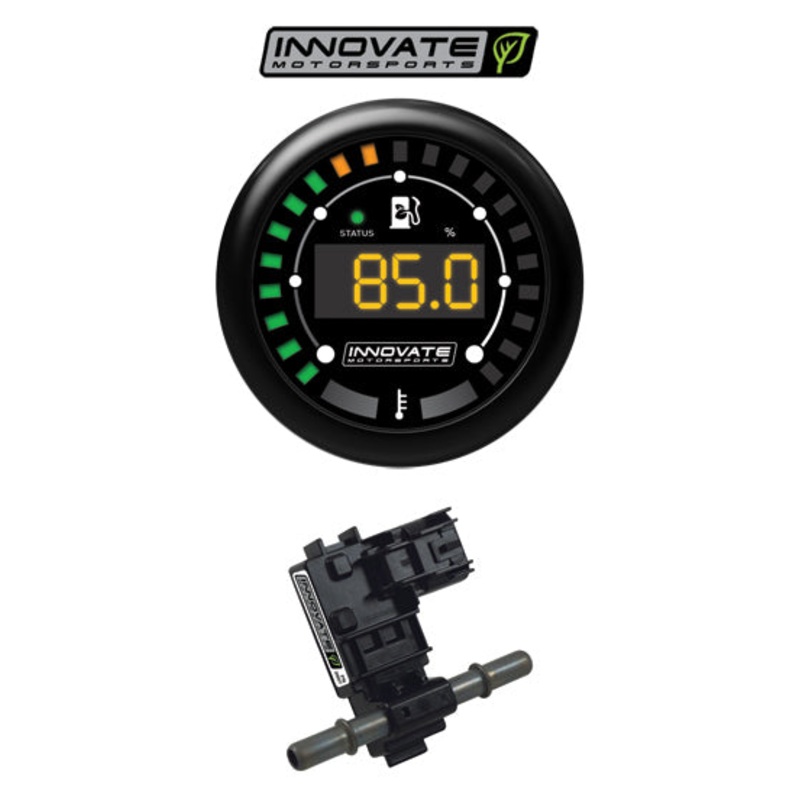 Innovate Motorsports MTX-D Ethanol Content Percent and Fuel Temp Complete Gauge Kit