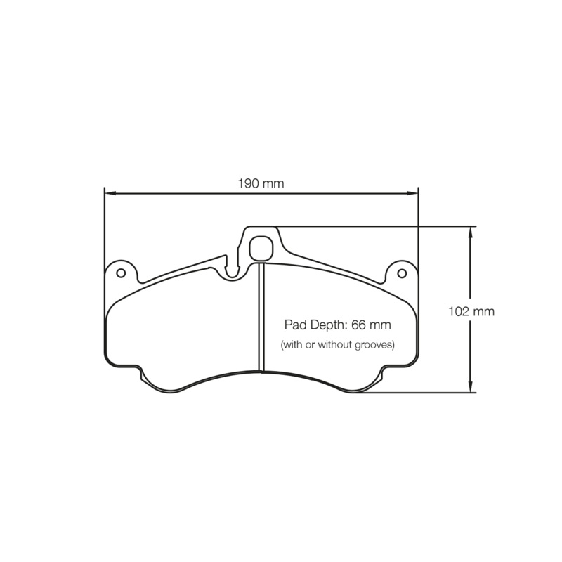 Pagid – (Shape No.: 2707) Porsche