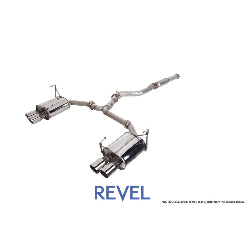 Revel [22-25 WRX] Medallion Touring-S Catback Exhaust – Dual Muffler  | T70206R
