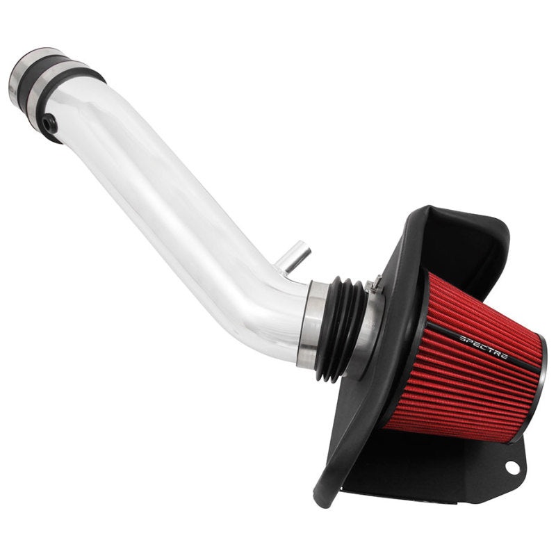 Spectre 16-18 Jeep Grand Cherokee V6-3.6L F/I Air Intake Kit – Polished w/Red Filter