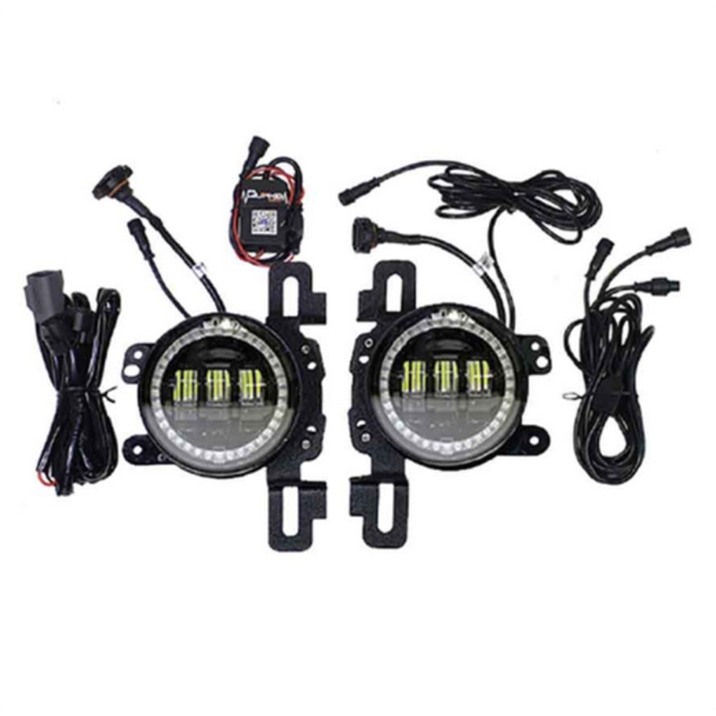 Jeep Wrangler JL / Gladiator 4″ HD Fog Lights Tempest Series