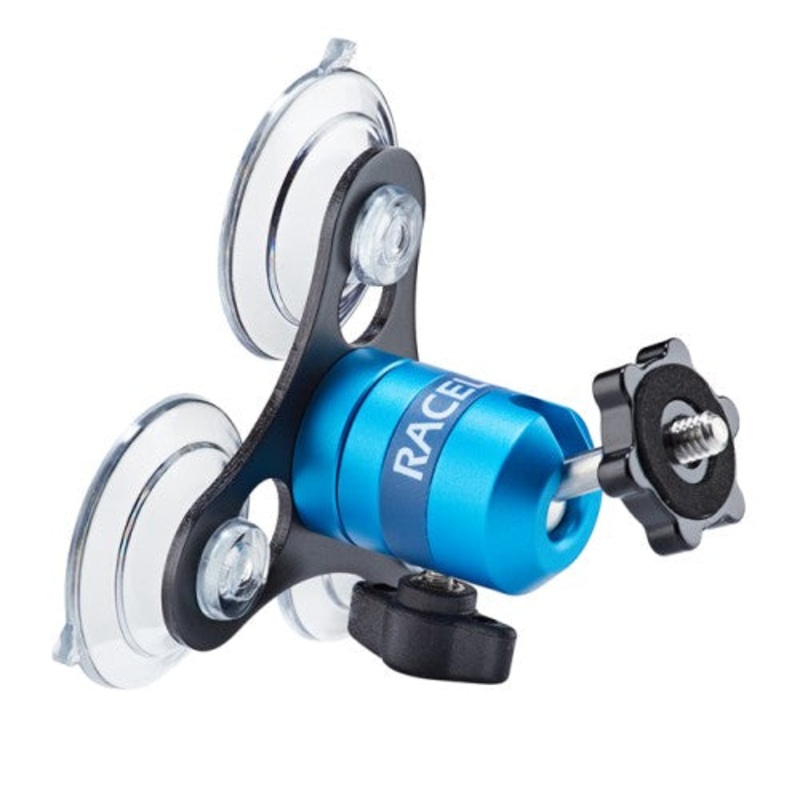 Lightweight Camera/Display Suction Mount With Thumb Nut
