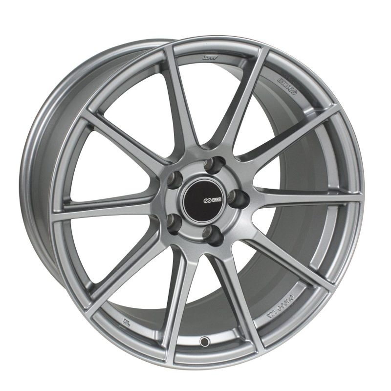 Enkei TS10 17×8 5×100 45mm Offset 72.6mm Bore Grey Wheel